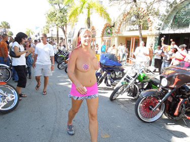 Poker Run 2012 photo - Duval Street, Key West